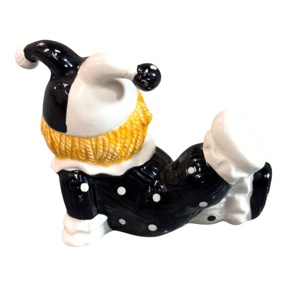 Star & Moon Harlequin Jester Piggy Bank Canada by Giftcraft Vintage 1980s Lot 2 - Picture 12 of 16